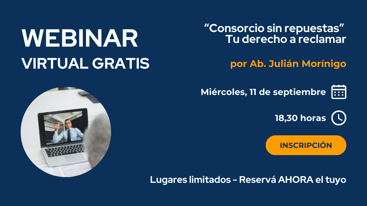 Webinar Consorcio sin respuestas